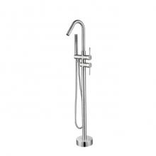 Barclay 7966-CP - Flynn Freestanding Faucet  (Brass),W/Handshower,CP