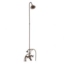 Barclay 4062-MC-MB - Elephant Spout, Riser, Showerhead, Crs Hdle, Matte Black