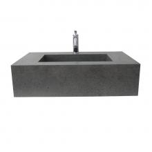 Barclay 5-610BHG - Precious 24-7/8'' Porcelain, NOHole,WallHung,w/Drain BH-Gray