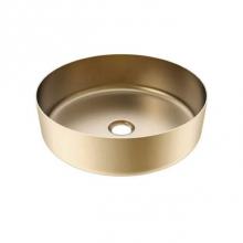Barclay 7-800LG - Kana 15''Stainless Steel Vessel Grade 316, Light Gold
