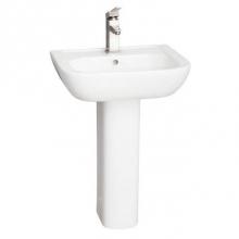 Barclay B/3-2014WH - Caroline 550 Basin only,White-4'' Center Set