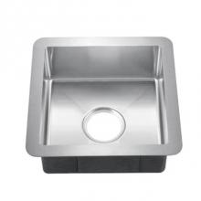 Barclay PSSSB2060K-GS - Rena 15'' GOLD SS Square Sink w/GOLD Wiregrid & Strainer