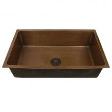 Barclay KSCSB3044-AC - Rocio 36'' Copper Single Bowl Undermount Kitchen Sink, AC