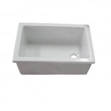 Barclay LS585 - Utility Sink, 23'' x 15'', Fire  Clay, White