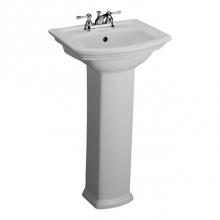 Barclay B/3-388WH - Washington 460 Basin, 8'', White