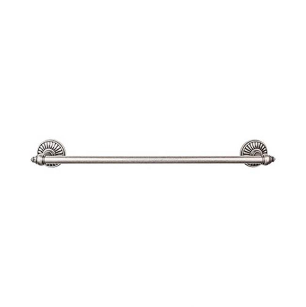 Tuscany Bath Towel Bar 18 Inch Single Antique Pewter