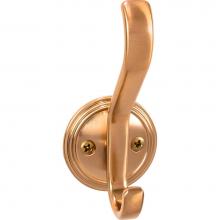 Top Knobs TK1062HB - Reeded Hook 4 11/16 Inch Honey Bronze