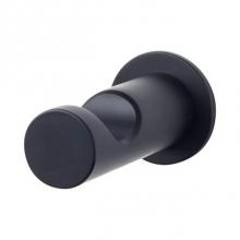 Top Knobs HOP1BLK - Hopewell Bath Single Hook  Flat Black