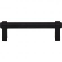 Top Knobs TK3210BLK - Lawrence Pull 3 3/4 Inch (c-c) Flat Black