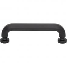Top Knobs TK3321BLK - Stanmore Pull 3 3/4 Inch (c-c) Flat Black