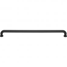 Top Knobs TK3326BLK - Stanmore Pull 12 Inch (c-c) Flat Black