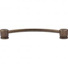 Top Knobs TK65GBZ - Oval Thin Pull 7 Inch (c-c) German Bronze