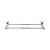 Aqua Bath Towel Bar 24 Inch Double Polished Chrome