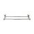 Aqua Bath Towel Bar 24 Inch Double Polished Nickel