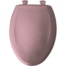 Bemis 1200SLOWT 563 - Elongated Plastic Toilet Seat in Orchid with STA-TITE Seat Fastening System, Easy-Clean & Chan