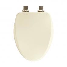 Bemis 19170NISL 346 - Alesio II Elongated High Density Enameled Wood Toilet Seat in Biscuit with STA-TITE Seat Fastening