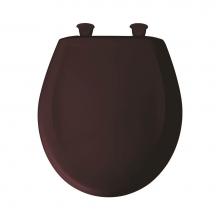 Bemis 200SLOWT 208 - Round Plastic Toilet Seat in Merlot with STA-TITE Seat Fastening System, Easy-Clean & Change a