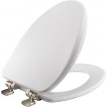 Bemis 19170NSLA 000 - Bemis Alesio™ Elongated High Density™ Enameled Wood Toilet Seat in White with STA-TITE® S