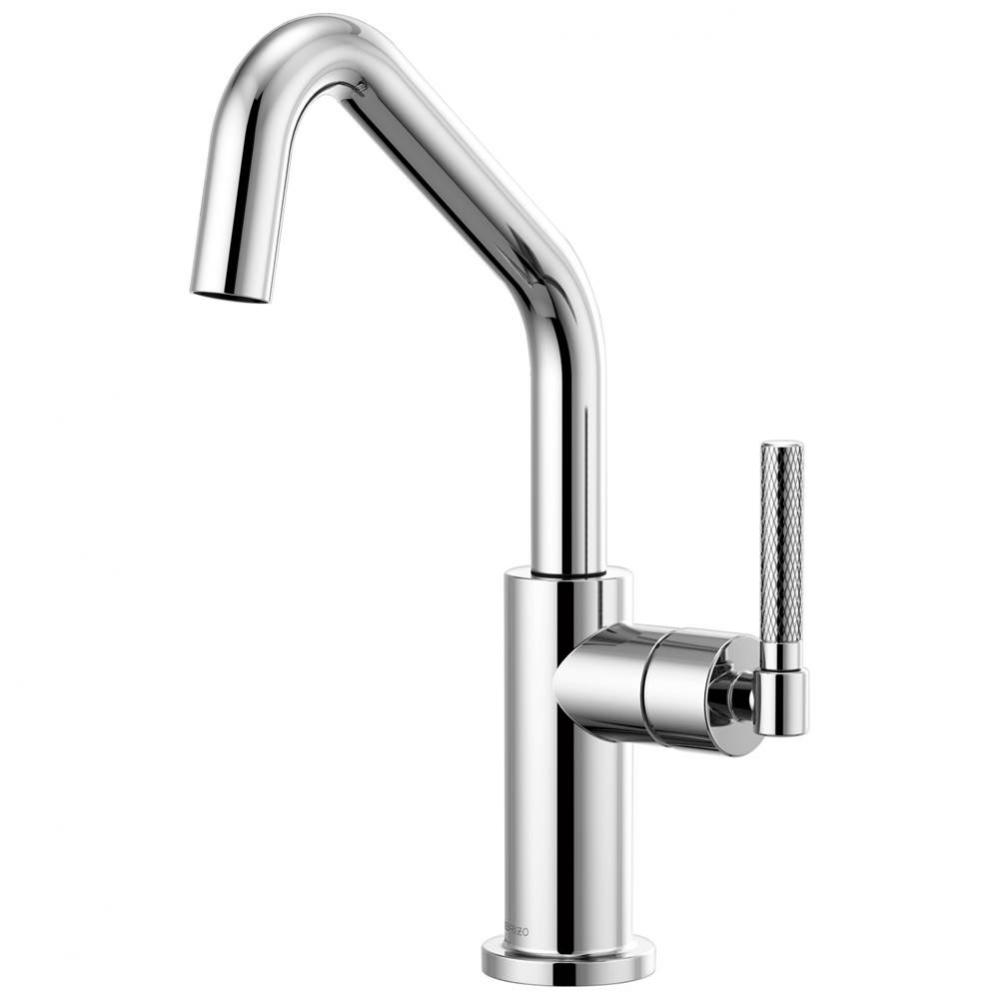 Litze&#xae; Bar Faucet with Angled Spout and Knurled Handle Kit