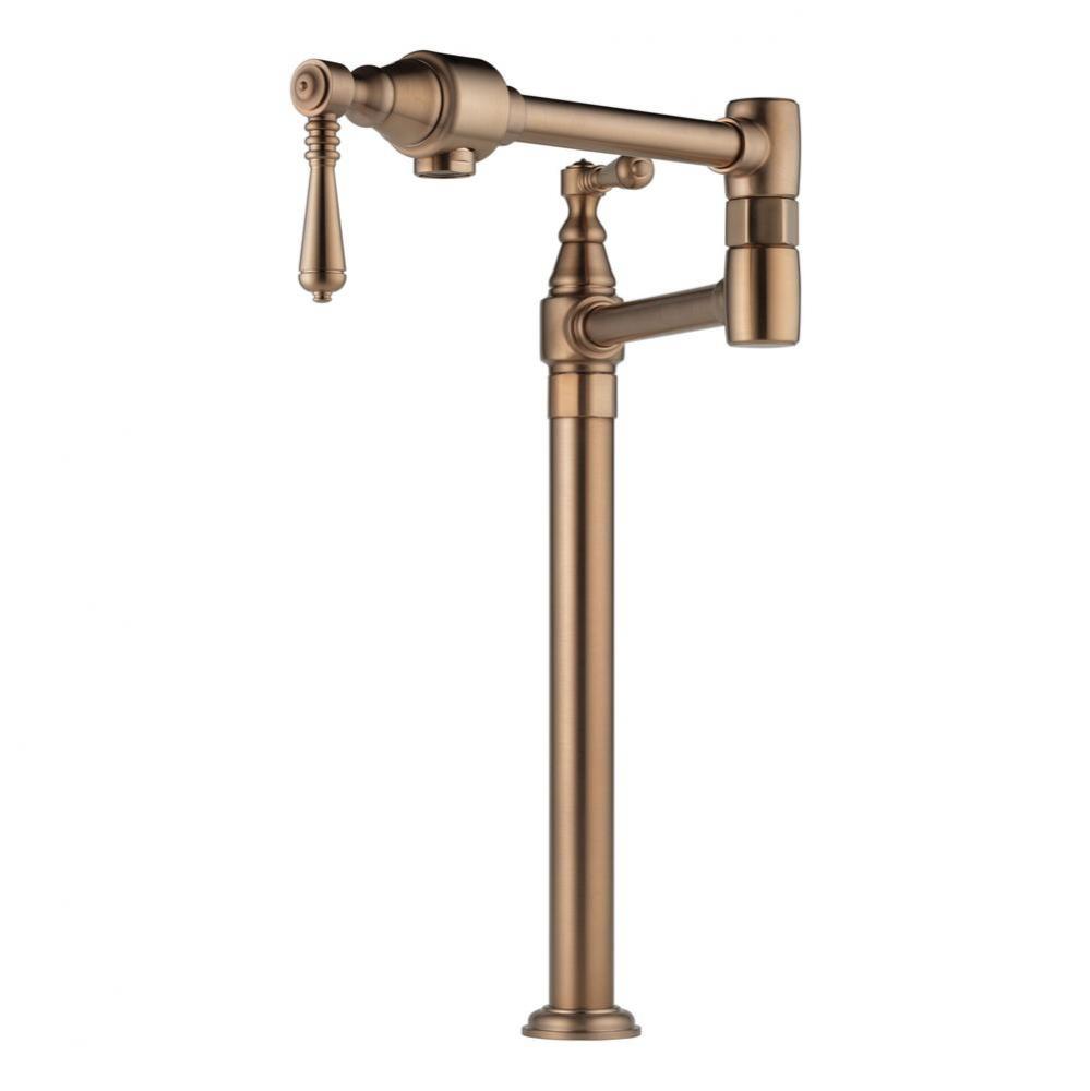 Traditional: Deck Mount Pot Filler Faucet