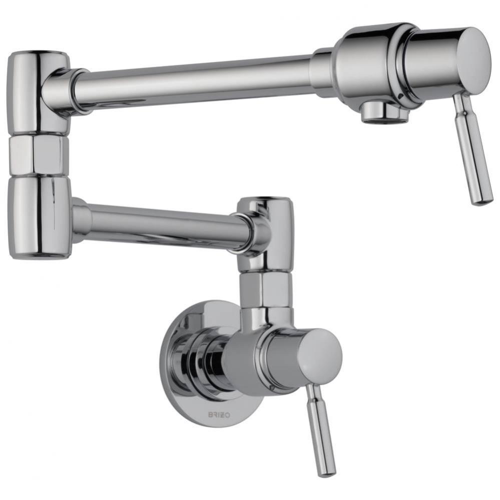 European Wall Mount Pot Filler Faucet