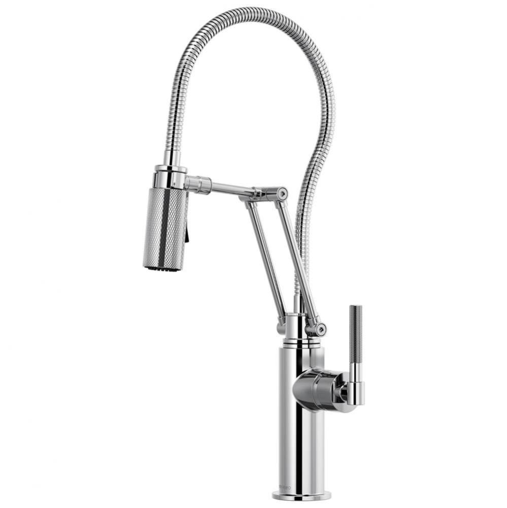 Litze&#xae; Articulating Faucet With Finished Hose