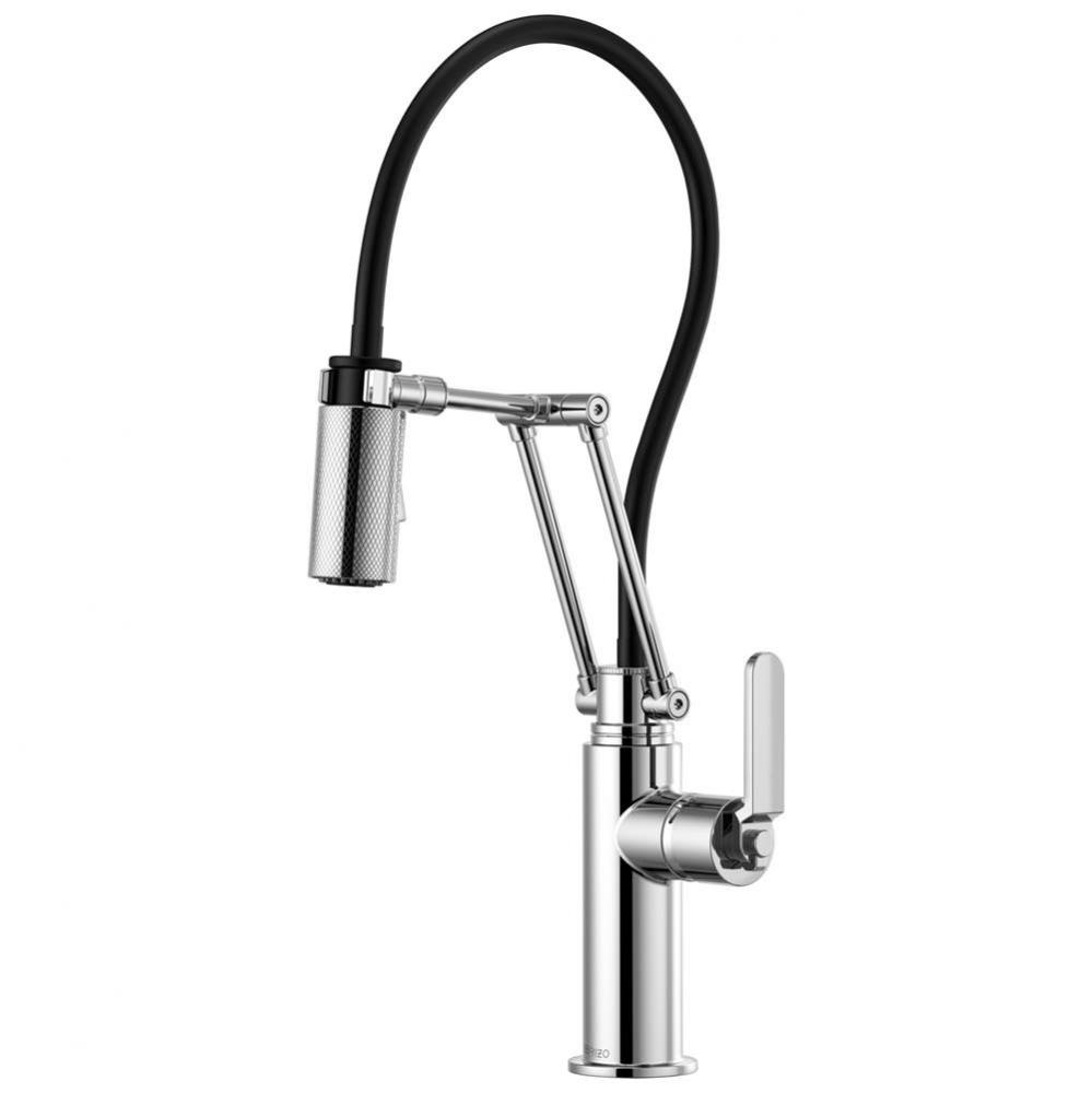 Litze&#xae; Articulating Faucet with Industrial Handle