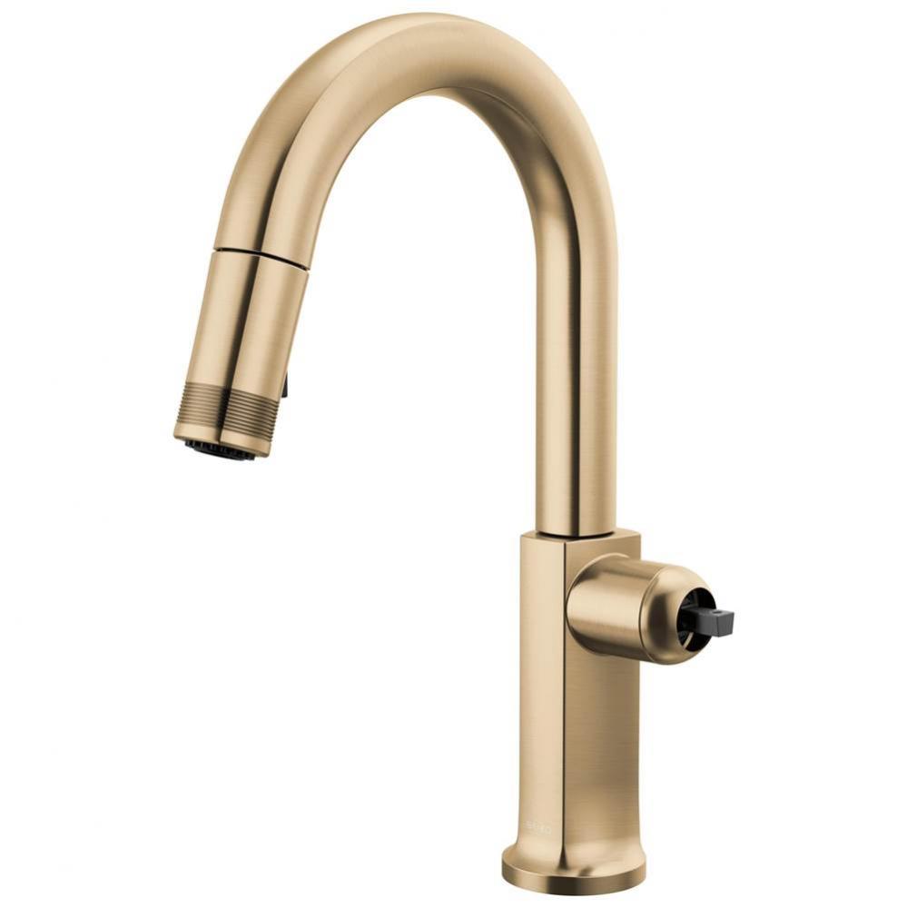 Kintsu&#xae; Pull-Down Prep Faucet with Arc Spout - Less Handle