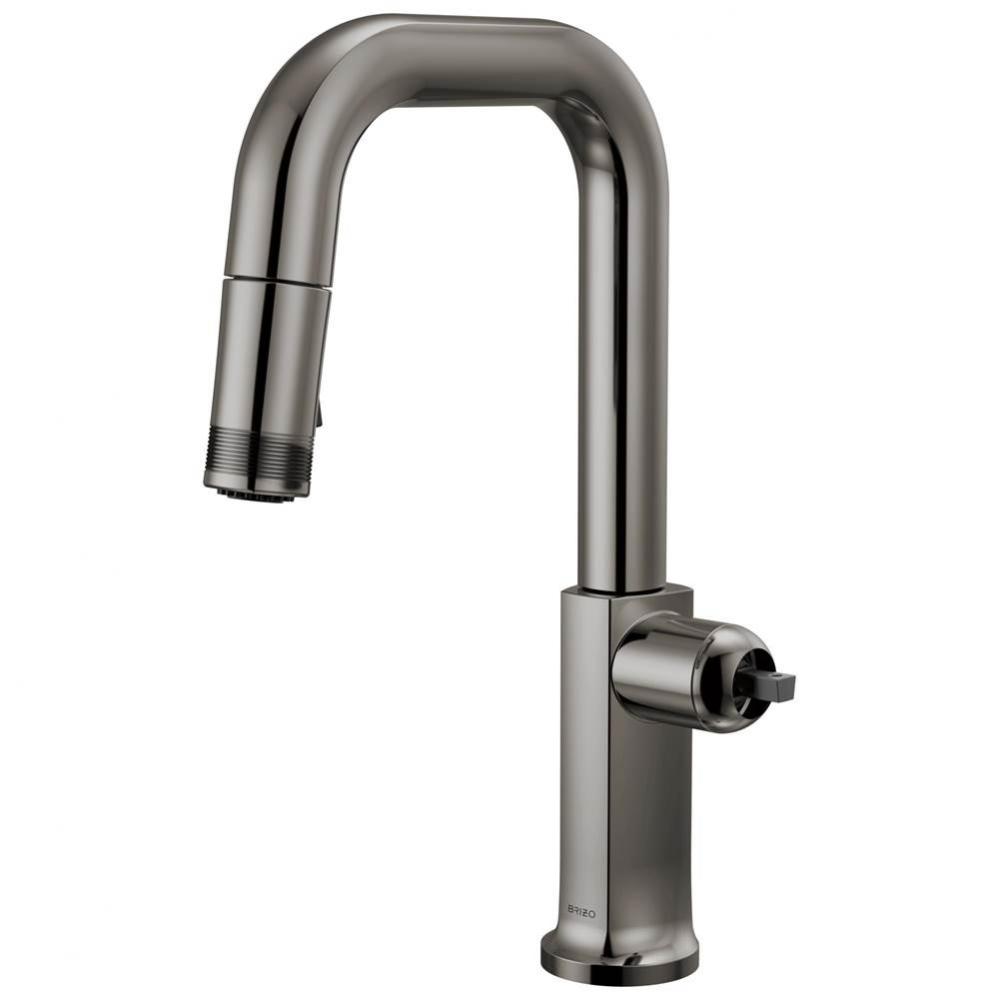 Kintsu&#xae; Pull-Down Prep Faucet with Square Spout - Less Handle