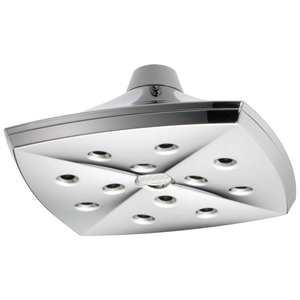 Charlotte&#xae; H2OKinetic&#xae;Square Raincan Showerhead