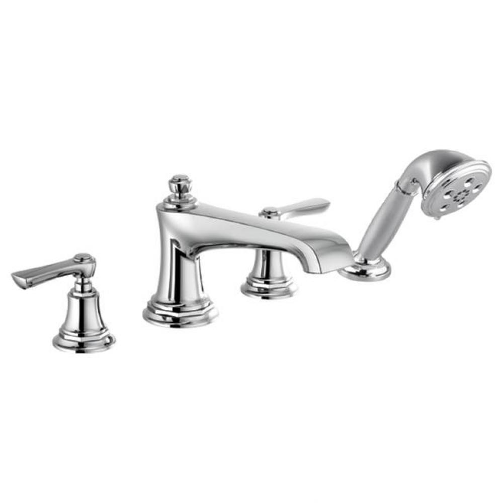 Rook&#xae; Roman Tub Faucet with Handshower - Less Handles