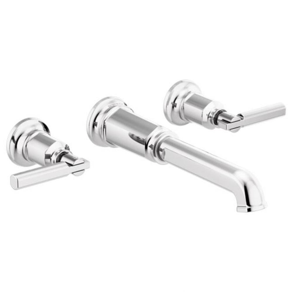 Invari&#xae; Two-Handle Wall Mount Tub Filler - Less Handles