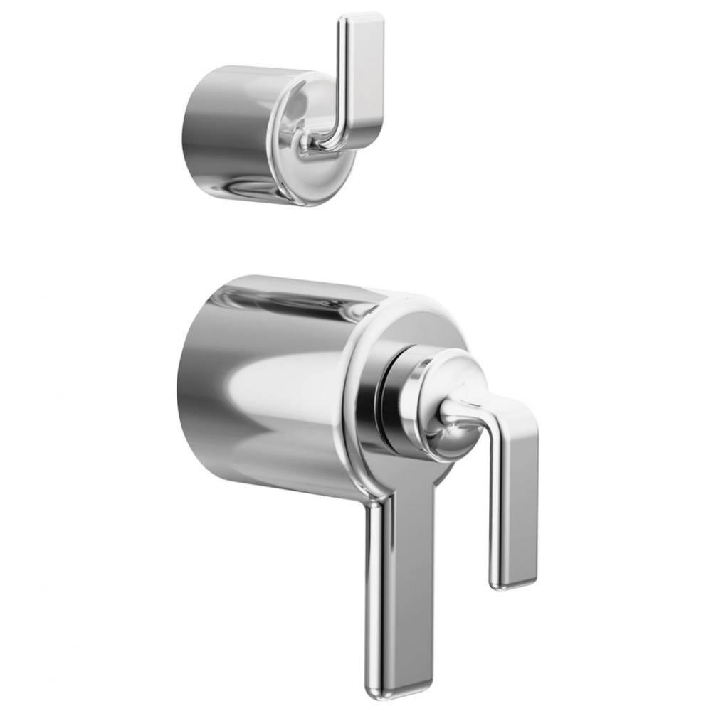 Allaria™ TempAssure&#xae; Thermostatic Valve Trim with Integrated Diverter Trim Twist Lever Hand