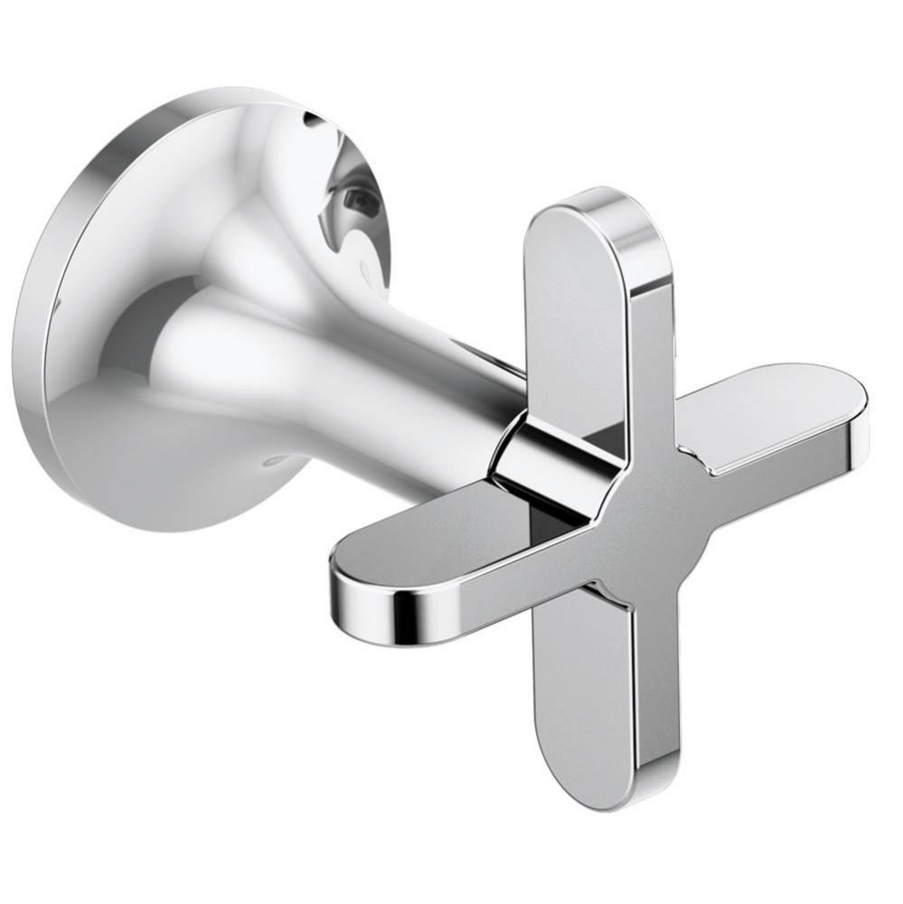 Odin&#xae; Wall Mount Tub Filler Cross Handles