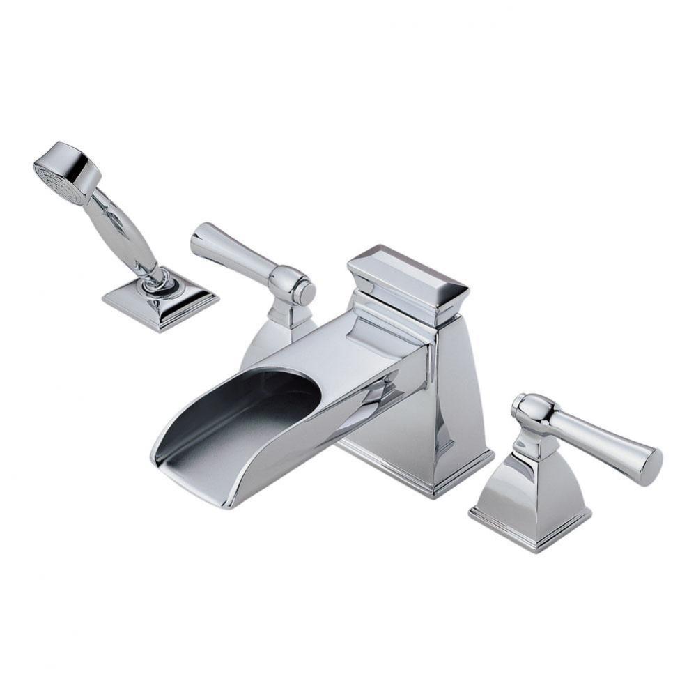 Vesi: Roman Tub Trim with Hand Shower