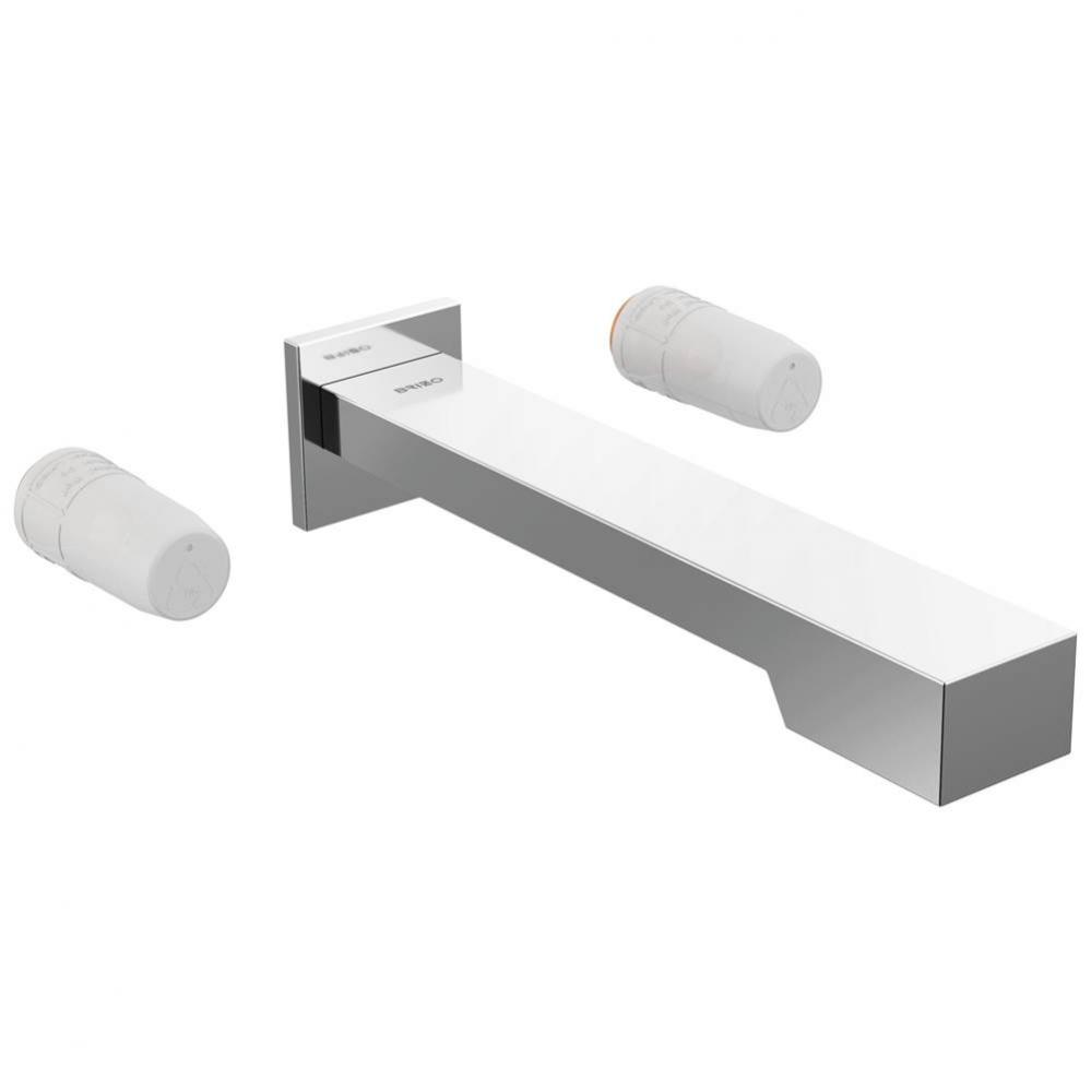 Frank Lloyd Wright&#xae; Two-Handle Wall Mount Tub Filler - Less Handles