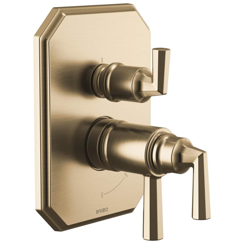 Beauclere™ TempAssure&#xae; Thermostatic Valve with Integrated 3-Function Diverter Trim