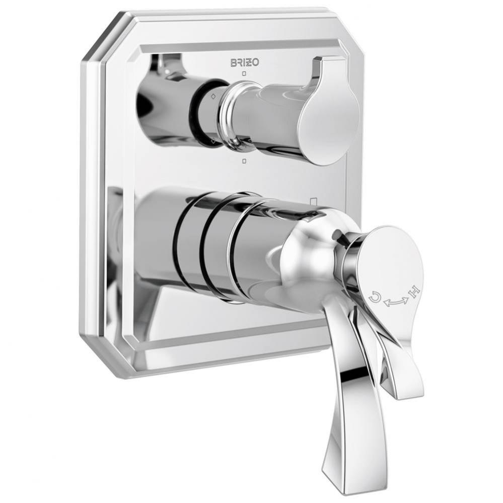 Virage&#xae; TempAssure Thermostatic Valve with Integrated 6-Function Diverter Trim