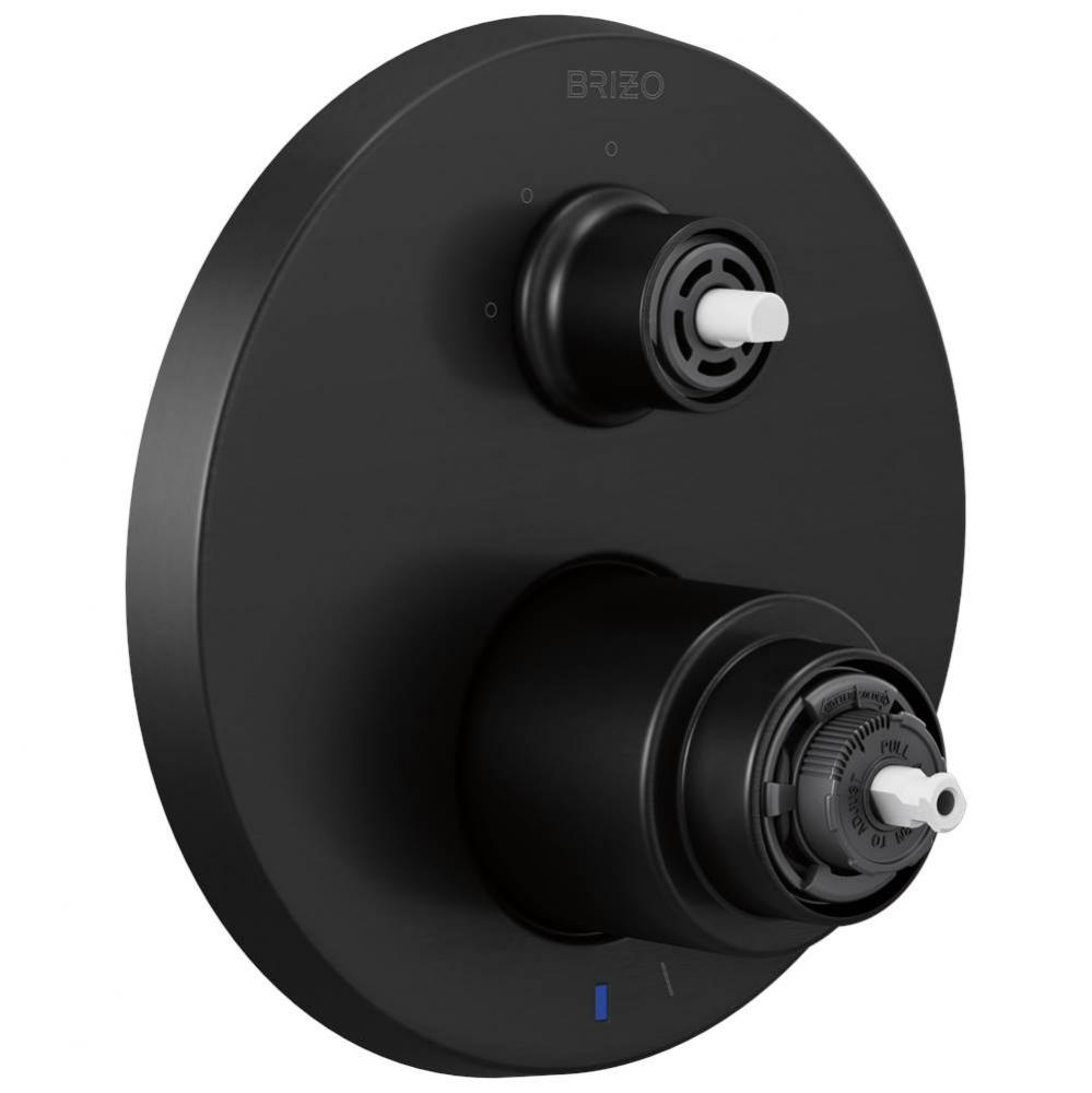 Litze&#xae; Pressure Balance Valve with Integrated 3-Function Diverter Trim - Less Handles