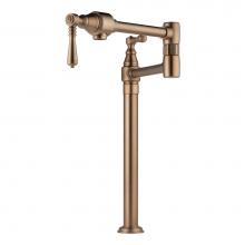 Brizo 62710LF-BZ - Traditional: Deck Mount Pot Filler Faucet