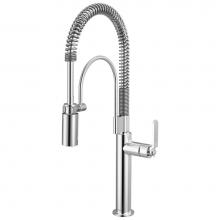 Brizo 63344LF-PC - Litze® Semi-Professional Kitchen Faucet - Industrial Handle