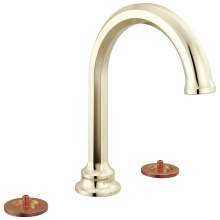 Brizo 65365LF-PNLHP - Beauclere™ Widespread Lavatory Faucet with Arc Spout - Less Handles 1.2 GPM