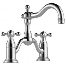 Brizo 65538LF-PC-ECO - Tresa® Two-Handle Widespread Bridge Lavatory Faucet 1.2 GPM