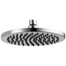 Brizo 81375-PC - Universal Showering 8'' Linear Round Single-Function Raincan Shower Head - 1.75 GPM