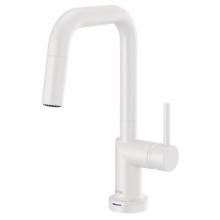 Brizo 64965LF-MWLHP - Jason Wu for Brizo™ SmartTouch® Pull-Down Prep Kitchen Faucet with Square Spout - Less Hand