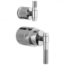 Brizo HL75P33-PC - Litze® Pressure Balance Valve with Integrated Diverter Trim T-Lever Handle Kit