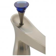 Brizo RP48904BN - RSVP® Blue Glass Finial - Roman Tub