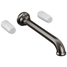 Brizo T70465-BNXLHP - Beauclere™ Two Handle Wall Mount Tub Filler - Less Handles