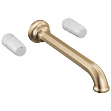 Brizo T70465-GLLHP - Beauclere™ Two Handle Wall Mount Tub Filler - Less Handles