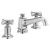 Invari® Widespread Lavatory Faucet with Angled Spout - Less Handles 1.2 GPM